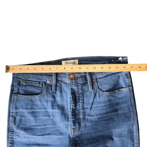 Madewell 10" High-rise Skinny blue Casual Women’s Jeans. Size 31 - Picture 5 of 8